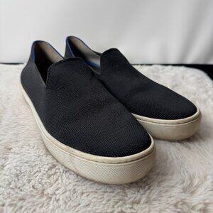 Rothy's Black slip on sneakers size 6 1/2